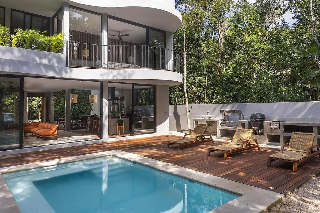 Fantastic 4Br Villa 10Ppl Pool And Jacuzzi Tulum