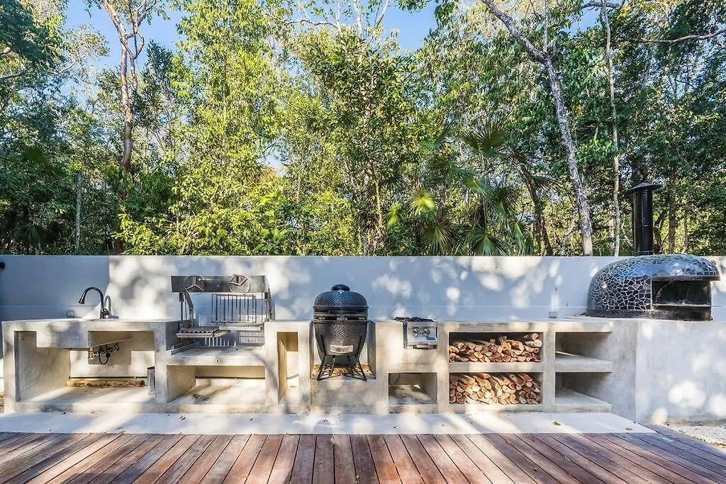 Fantastic 4Br Villa 10Ppl Pool And Jacuzzi Tulum 0*,  Mexico